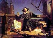 Jan Matejko Astronomer Copernicus, conversation with God. oil painting reproduction
